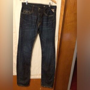 REPLAY 100% Cotton straight leg Jeans SZ 32x34